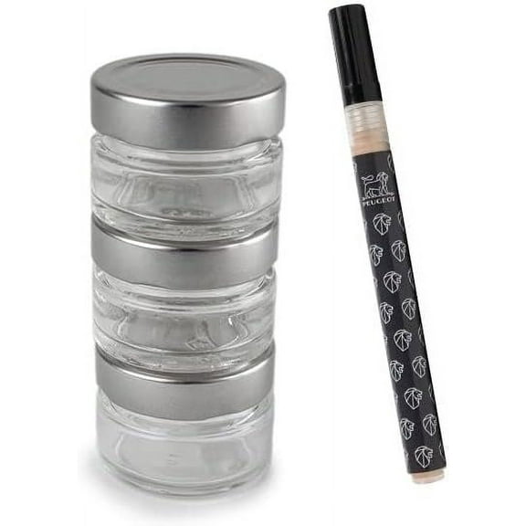 Peugeot Maestro Set of 3 empty jars