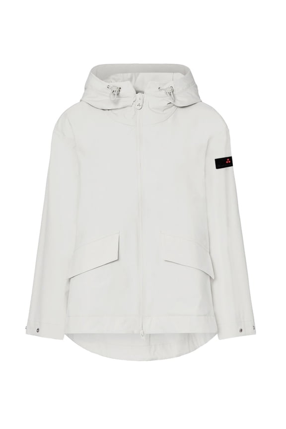 Technical Nylon Jacket With Adjustable Hood And Fluid Fit (Women's)