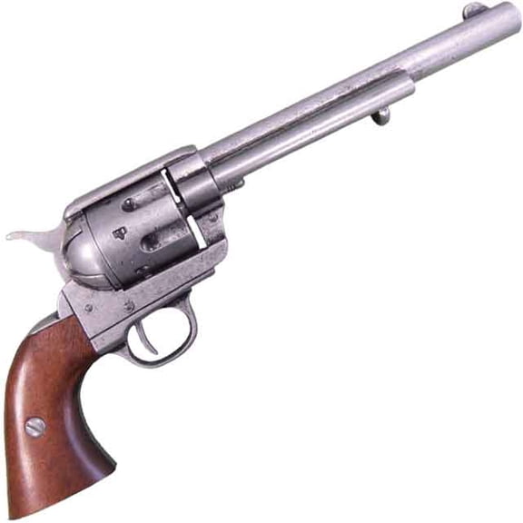 Pewter 1873 45 Caliber Revolver by Medieval Collectibles