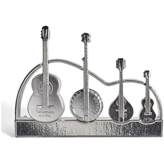 Pewter Americana Measuring Spoons with Stand, Handmade in the USA$$Home Decor, Kitchen, & Other