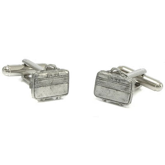 Pewter Broefcase Cufflinks