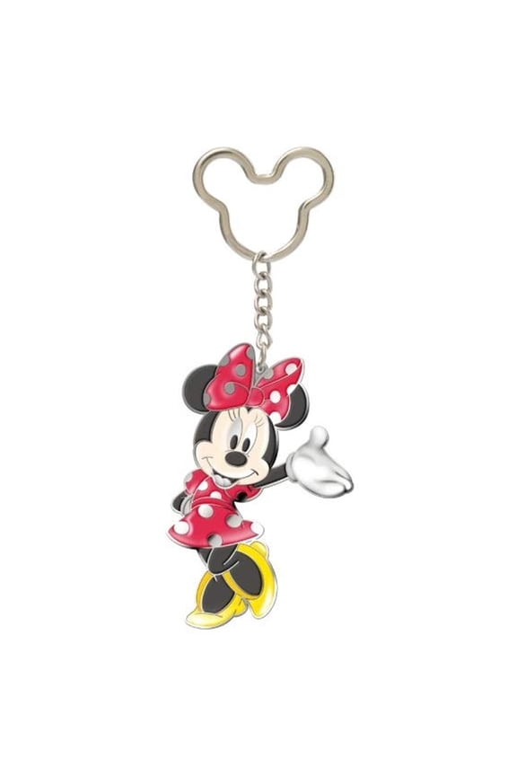 Pewter Colored Key Ring - Minnie