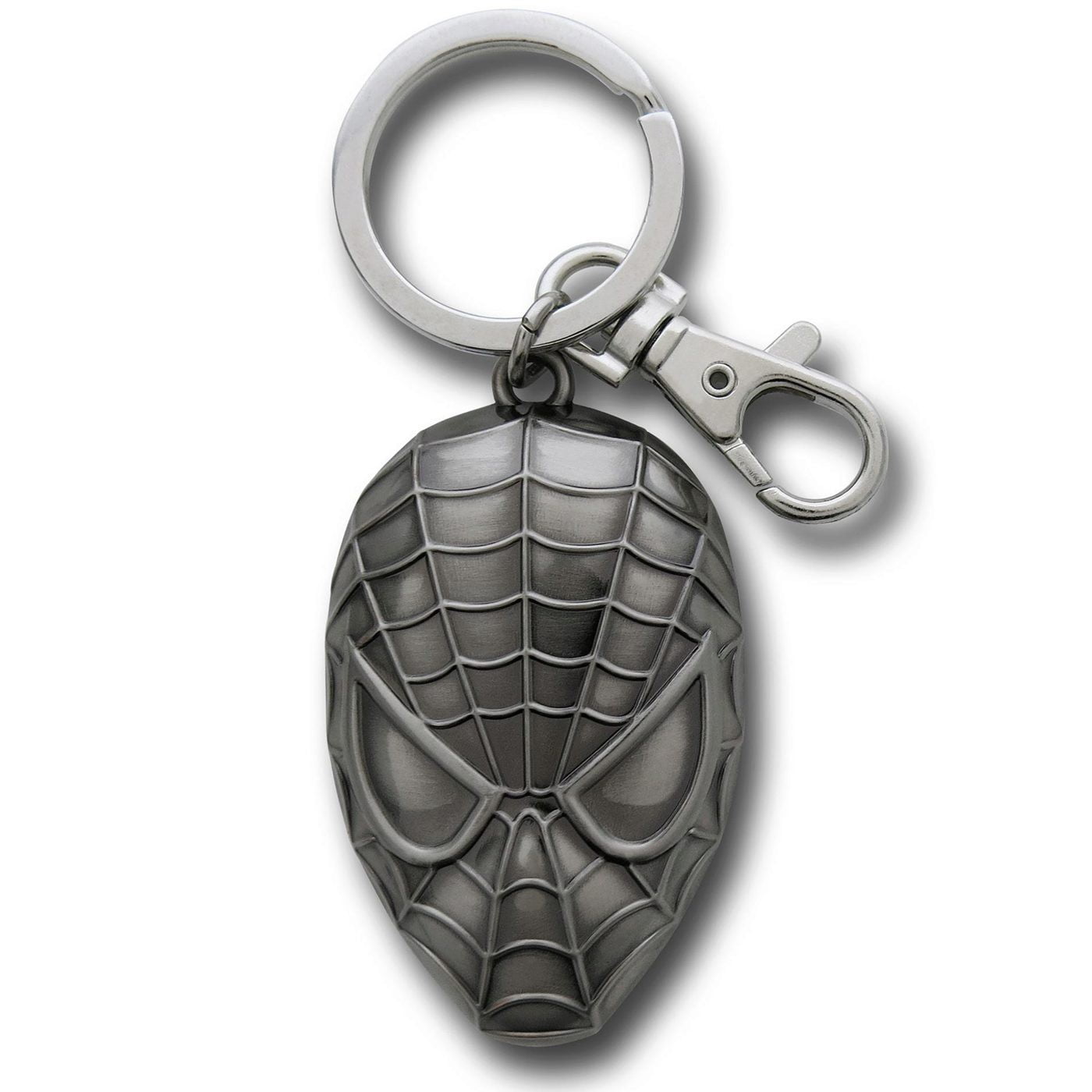 Pewter Key Ring - Spider Man Head - Walmart.com