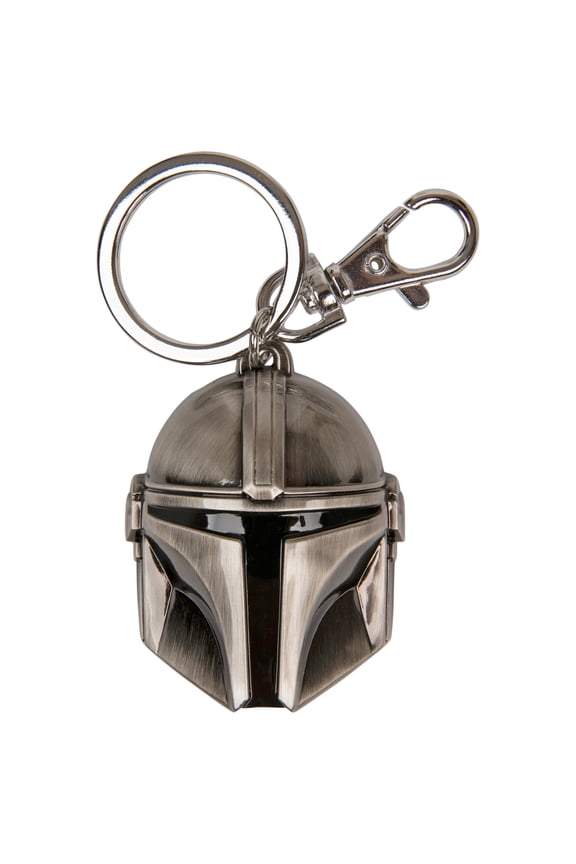 Pewter Key Ring-Star Wars-Mandalorian Helmet