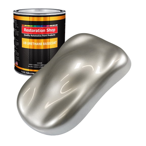Pewter Silver Metallic 1 Gallon URETHANE BASECOAT Car Auto Body Paint