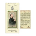 thumbnail image 1 of Pewter St. Gemma Galgani on a 18 inch Curb Chain with a St Germma Galgani Prayer Card, 1 of 1