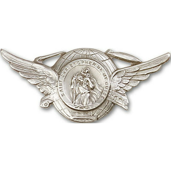 Pewter Visor Clip | ST. CHRISTOPHER 1
