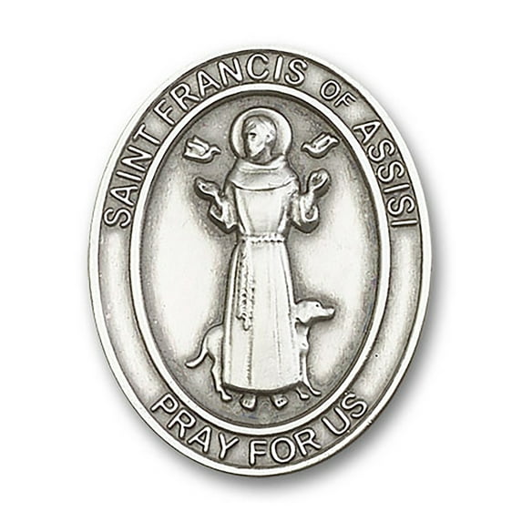 Pewter Visor Clip | ST. FRANCIS of ASSISI