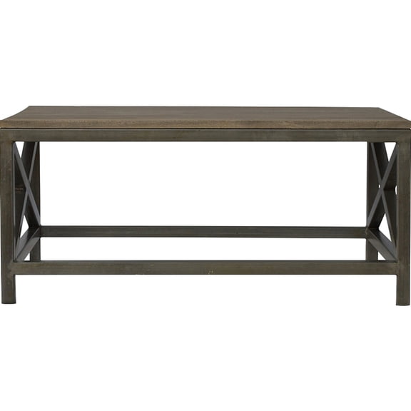 Pewter Wood+Metal - Functional and Stylish - Living Room - Elevate Home Decor