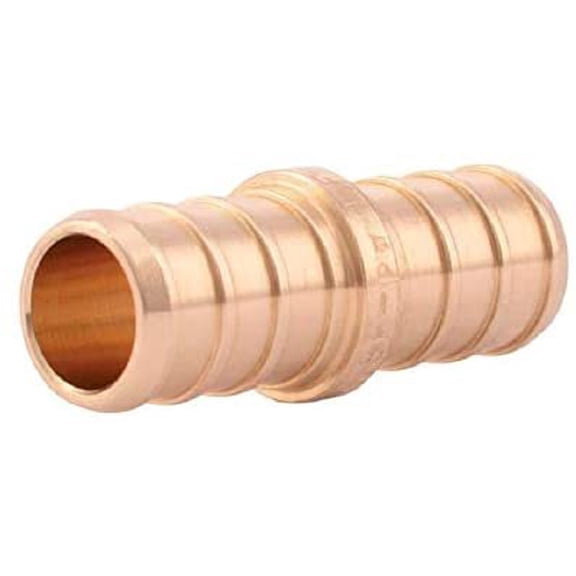 SharkBite Pex Coupling Barb Fitting - 1/2 Inch, 25 Pack