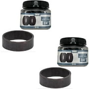 Pex Crimp Rings 3/4" Pipe Fitting For Pex Pipe Tube System - Black Oxidized Surface Treatments - 50 PCS Pack of 2