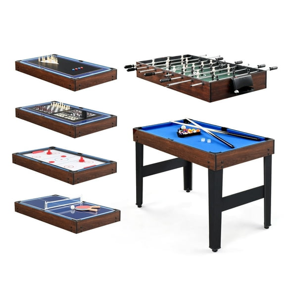 Pexmor 10 in 1 Combo Game Table for Adults
