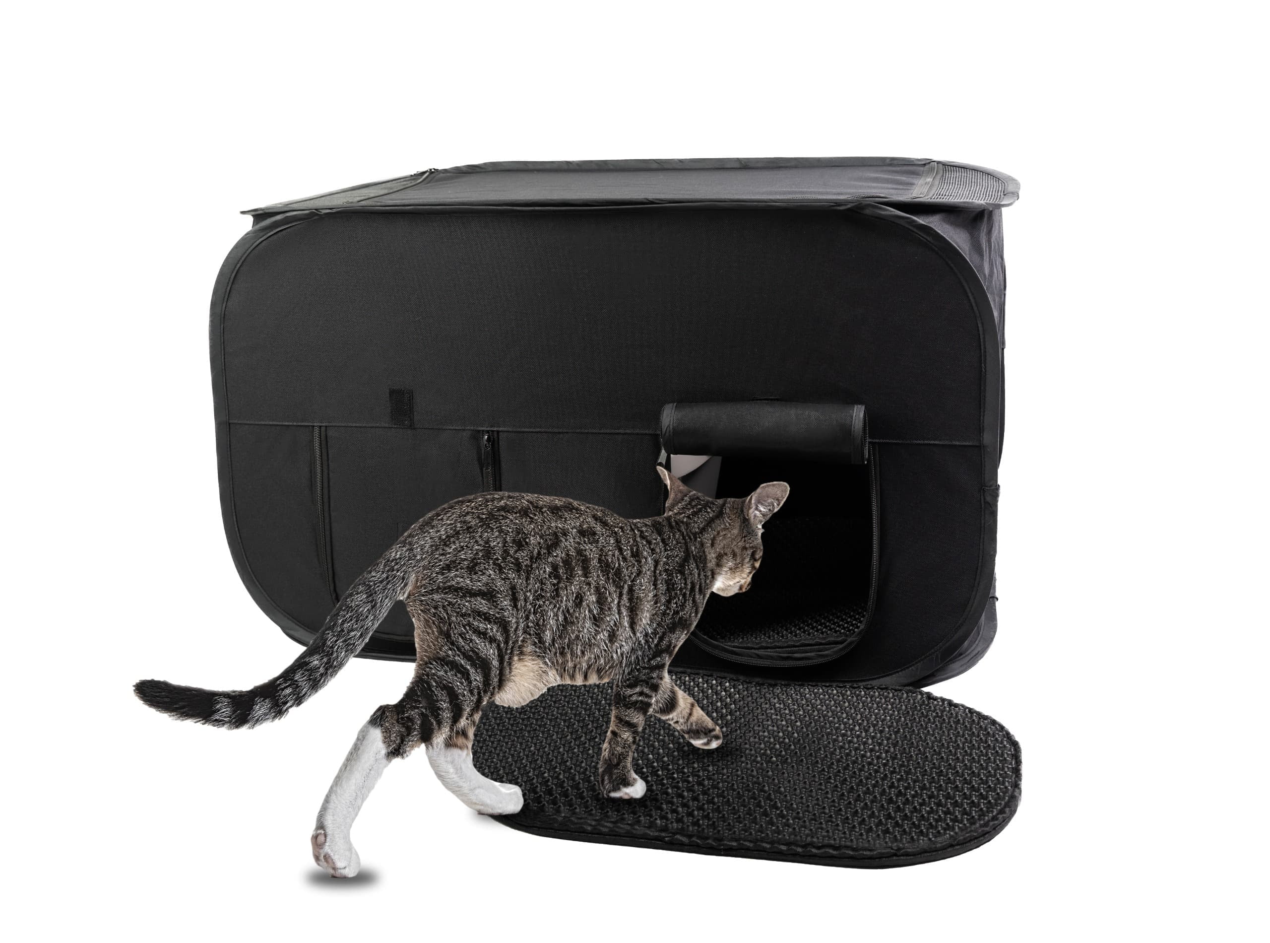 Pexter Cat Litter Box Enclosure, Discreet and Hidden Litter Box, Kitty