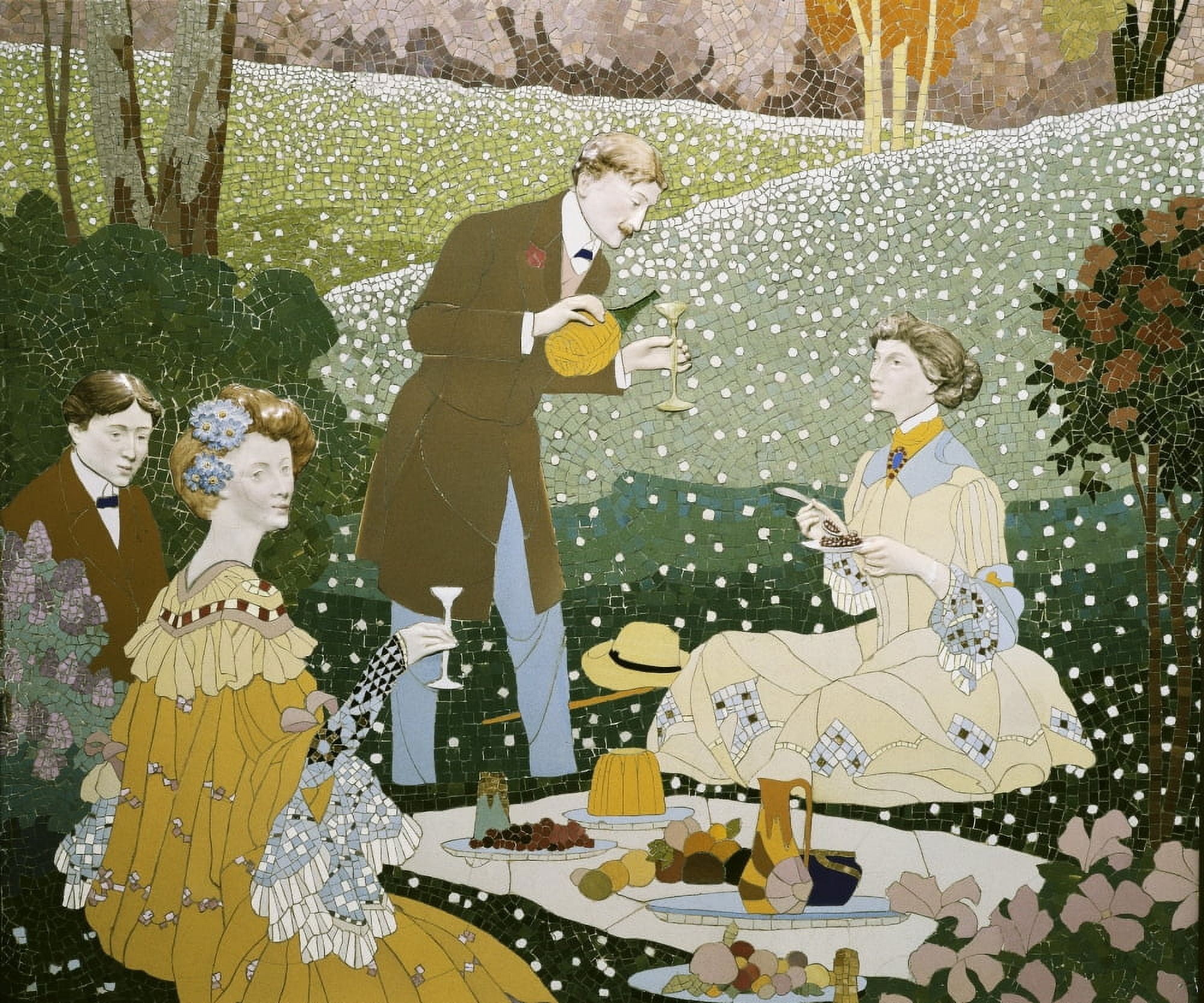 Pey I Farriol Josep (1875-1956) Canvas Art - (36 x 24)