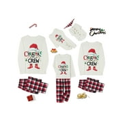 Peyakidsaa Christmas Pajamas for Family Xmas Pjs Matching Sets Mommy and Me Pet Sleepwear Outfits