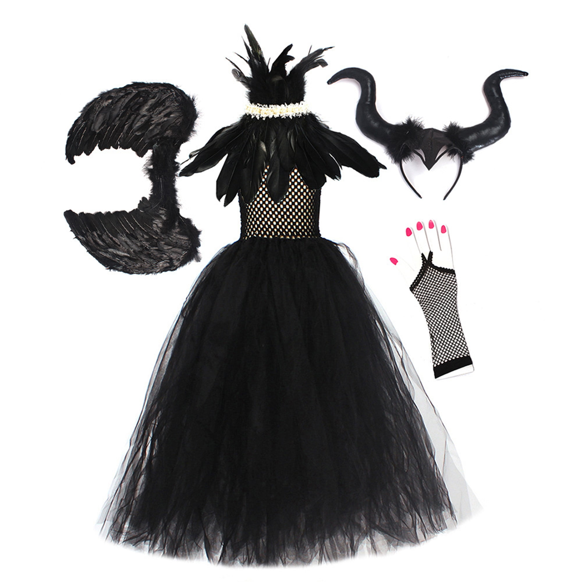 peyakidsaa-halloween-evil-queen-costume-for-girls-deluxe-witch-dress