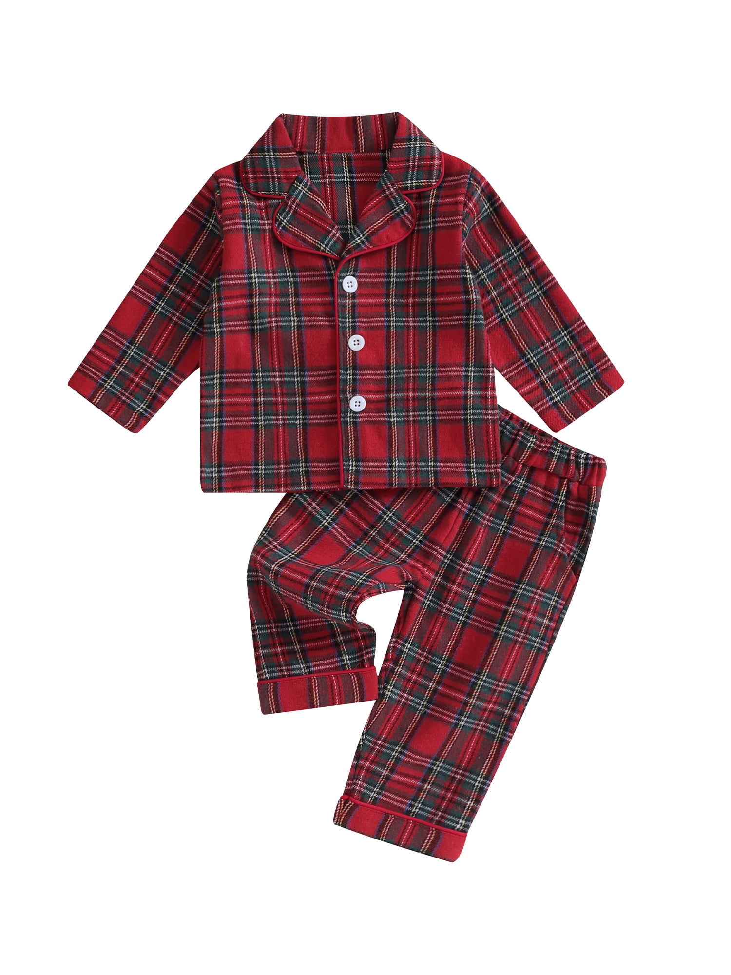 Tartan pyjamas outlet kids