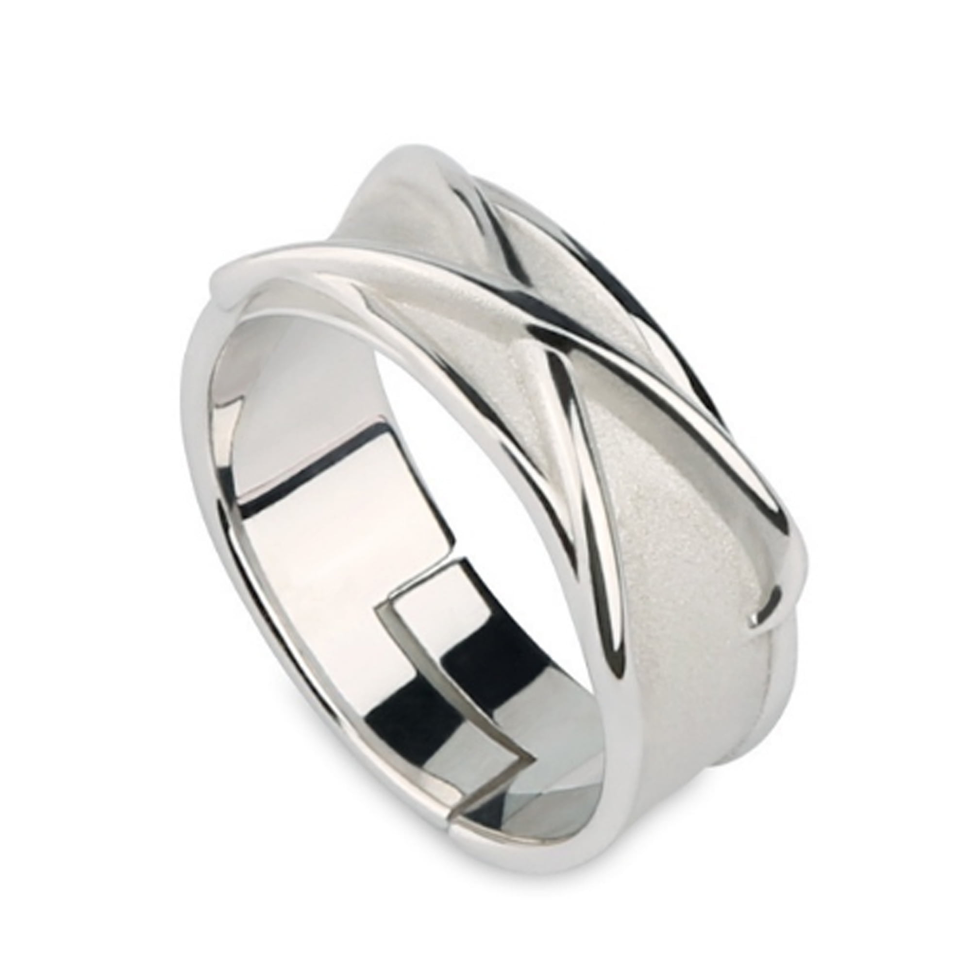 Order Now for Graduation, Freestyle Men's Band Class Ring Sterling Silver,  Personalized, High School or College Graduation - Walmart.com