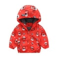 thumbnail image 1 of Peyan Kids Baby Boy Dinosaur Clothes Waterproof Windbreak Hooded Coat Jacket Outerwear, 1 of 7