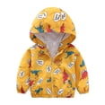 thumbnail image 1 of Peyan Kids Baby Boy Dinosaur Clothes Waterproof Windbreak Hooded Coat Jacket Outerwear, 1 of 3