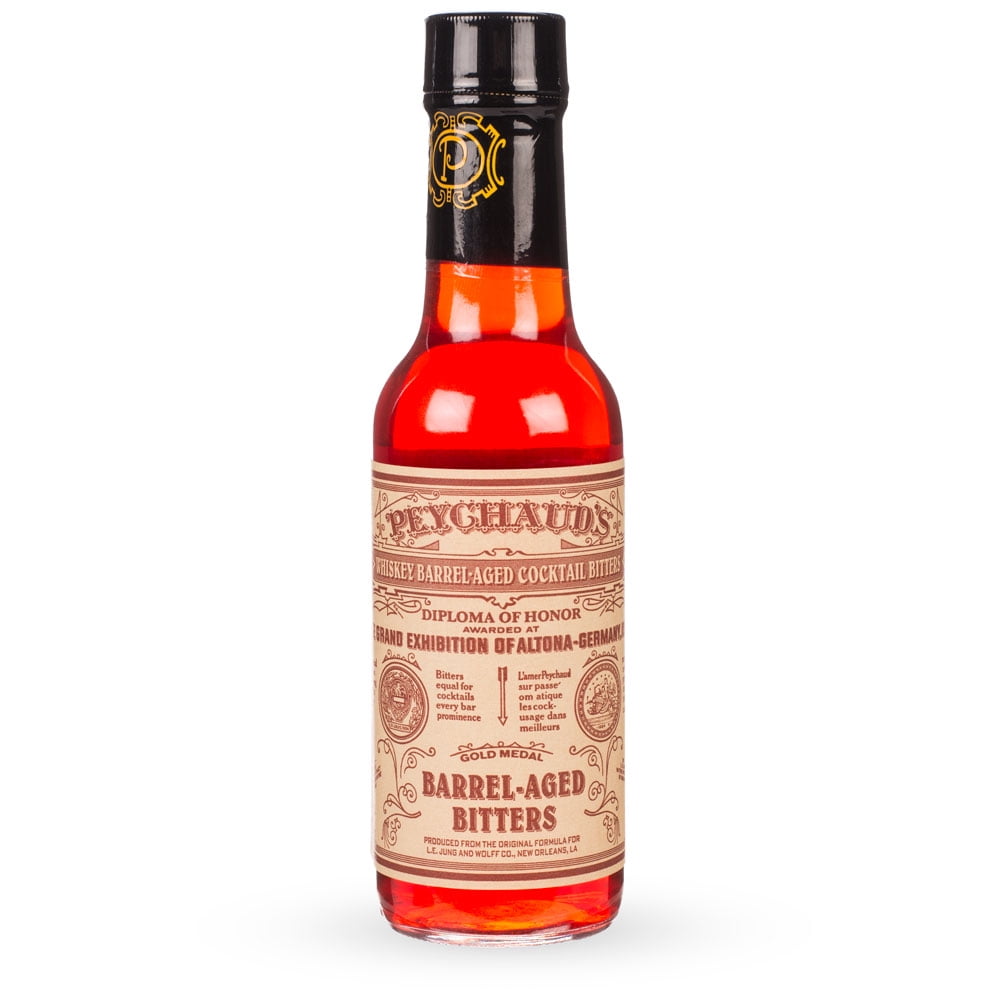 Peychaud's Whiskey BarrelAged Cocktail Bitters, 5 Fl Oz