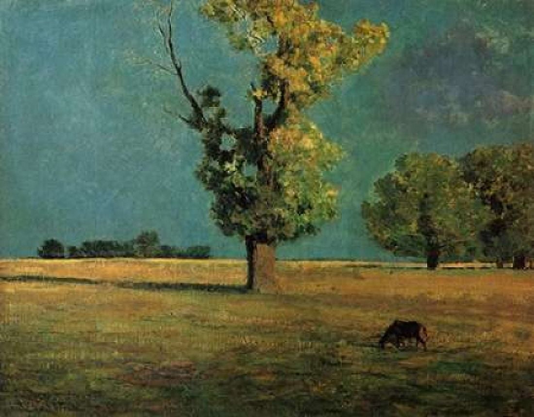 Peyrelebade Landscape Canvas Art - Odilion Redon (22 x 28)