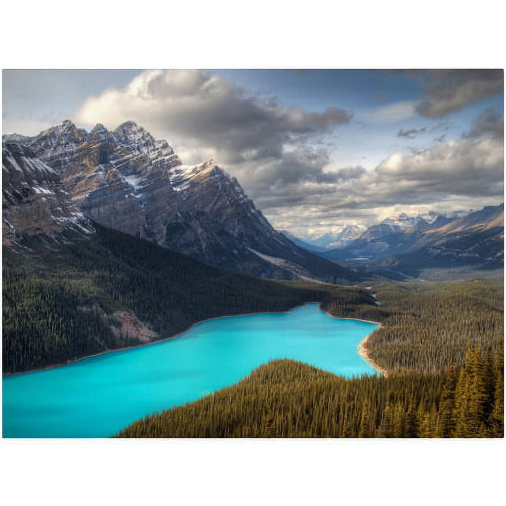 "Peyto Lake" Canvas Art by Pierre Leclerc