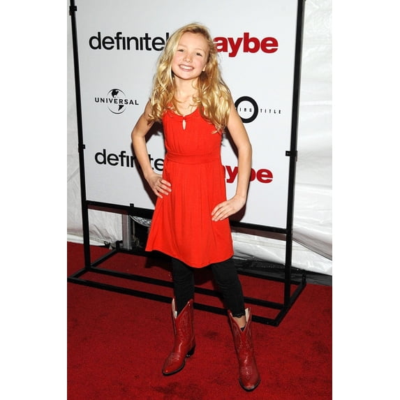 Peyton List At Arrivals For Definitely Maybe Premiere Ziegfeld Theatre New York Ny February 12 2008. Photo By