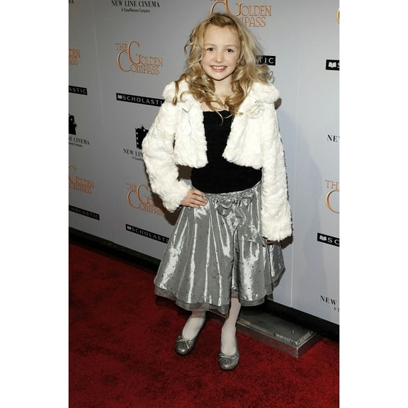 Peyton List At Arrivals For The Golden Compass Premiere Ziegfeld Theatre New York Ny December 02 2007. Photo By