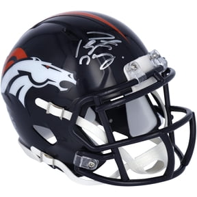 Peyton Manning Denver Broncos Autographed Riddell Speed Mini Helmet