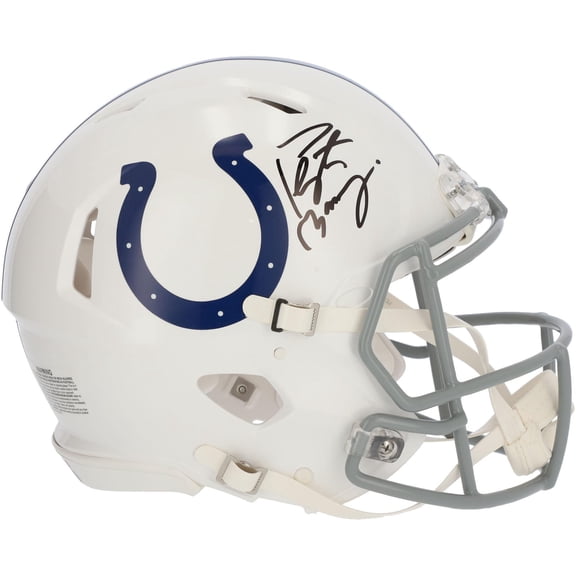 Peyton Manning Indianapolis Colts Autographed Riddell 2020 Speed Authentic Helmet