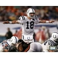 thumbnail image 1 of Peyton Manning Super Bowl XLI Calling Play, 1 of 1