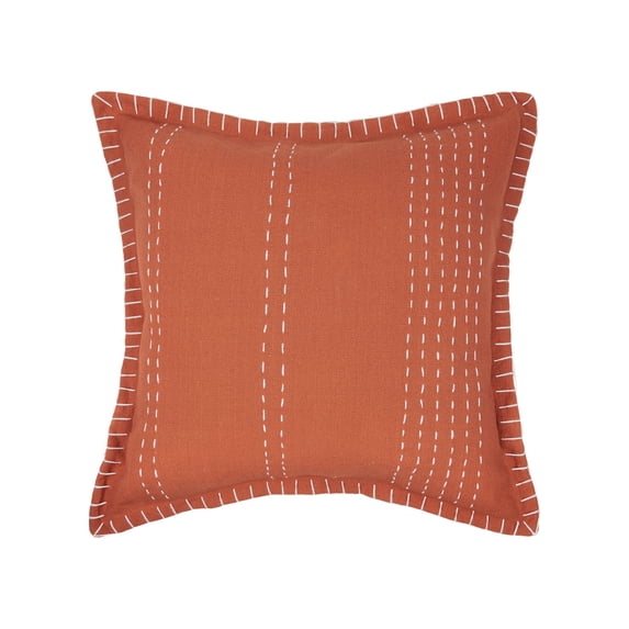 Peyton Rust Throw Pillow Decor Decoration Throw And Accent Pillow For Bedding Sofa Or Couch