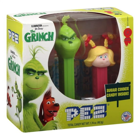 Pez Candy Inc Pez Wm The Grinch Twin Pa
