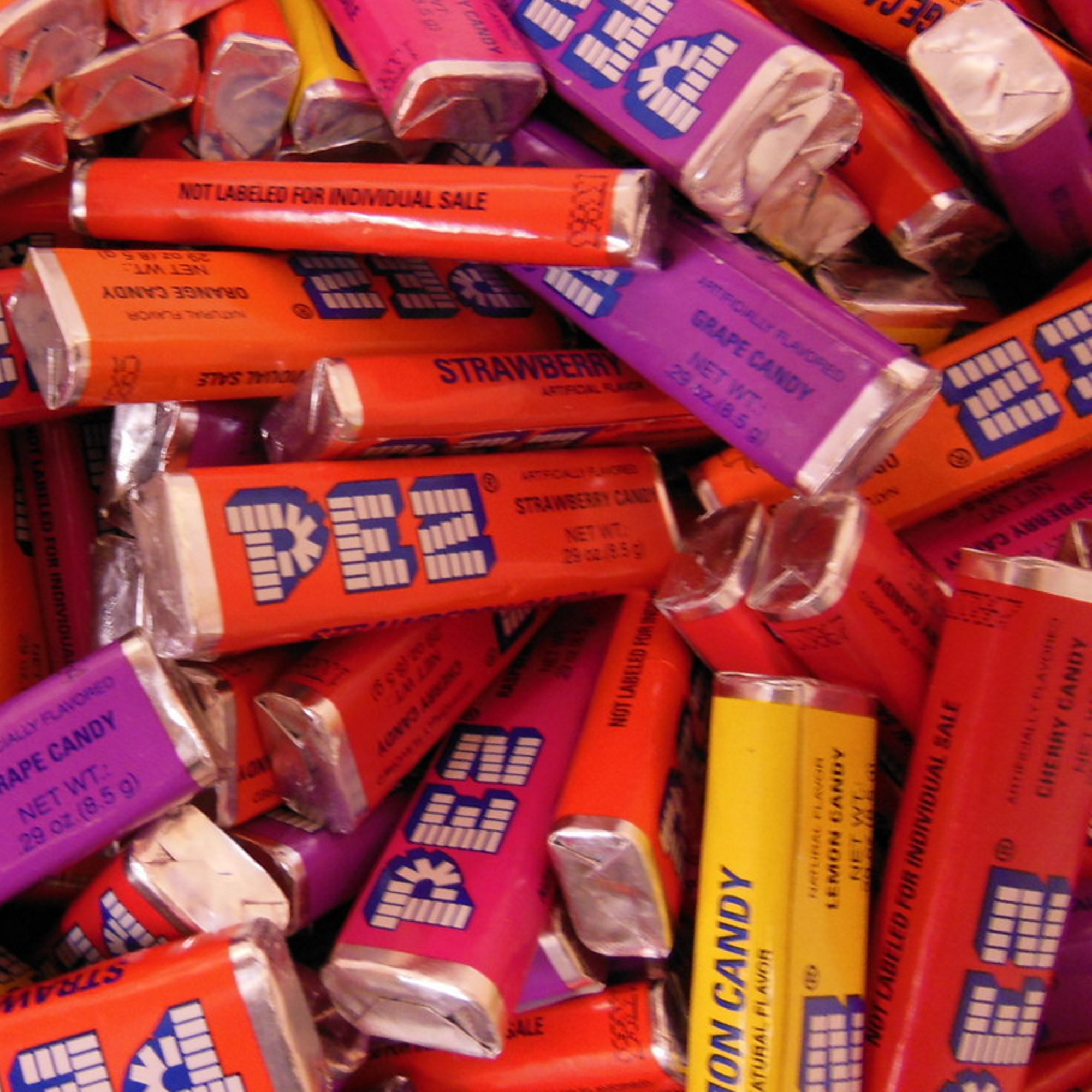 Pez Candy Refill, Assorted Pez Candy Bulk 2LB Bag of 6 Flavors of Pez