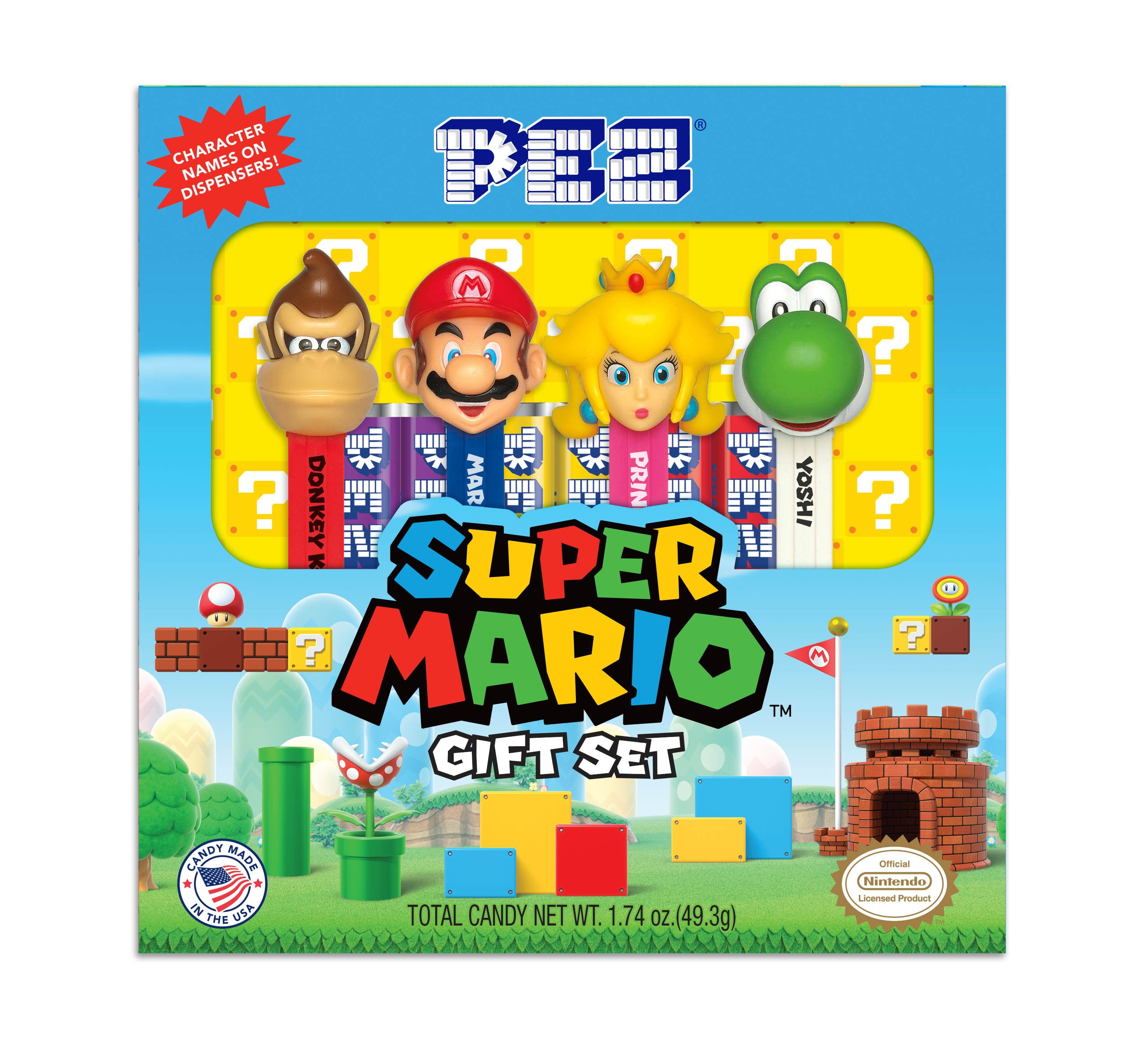 super mario pez set