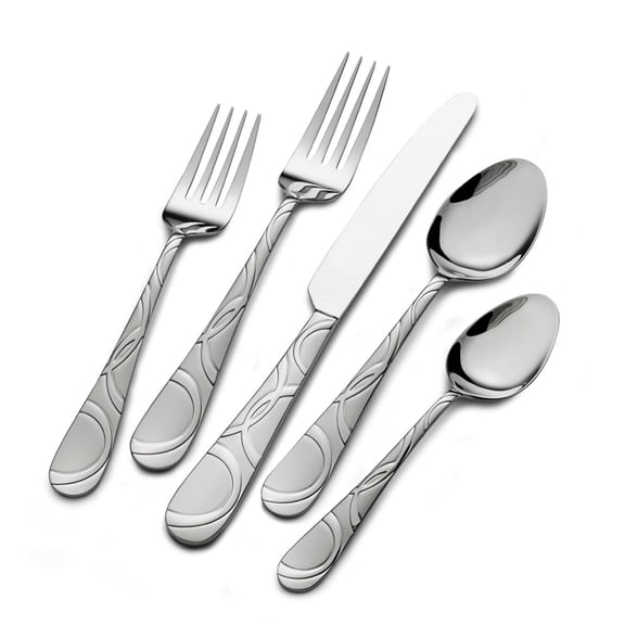 Pfaltzgraff 18.0 Stainless Steel 53-piece Garland Frost Flatware Set