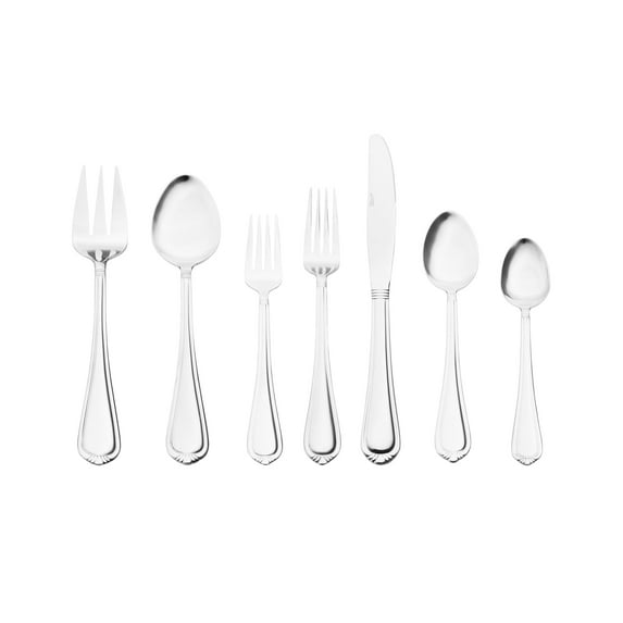 Pfaltzgraff 18.0 Stainless Steel Simplicity Set of 42, Service of 8