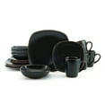 thumbnail interactive-video image 1 of Pfaltzgraff® Decker 16-Piece Dinnerware Set, Black, 1 of 12