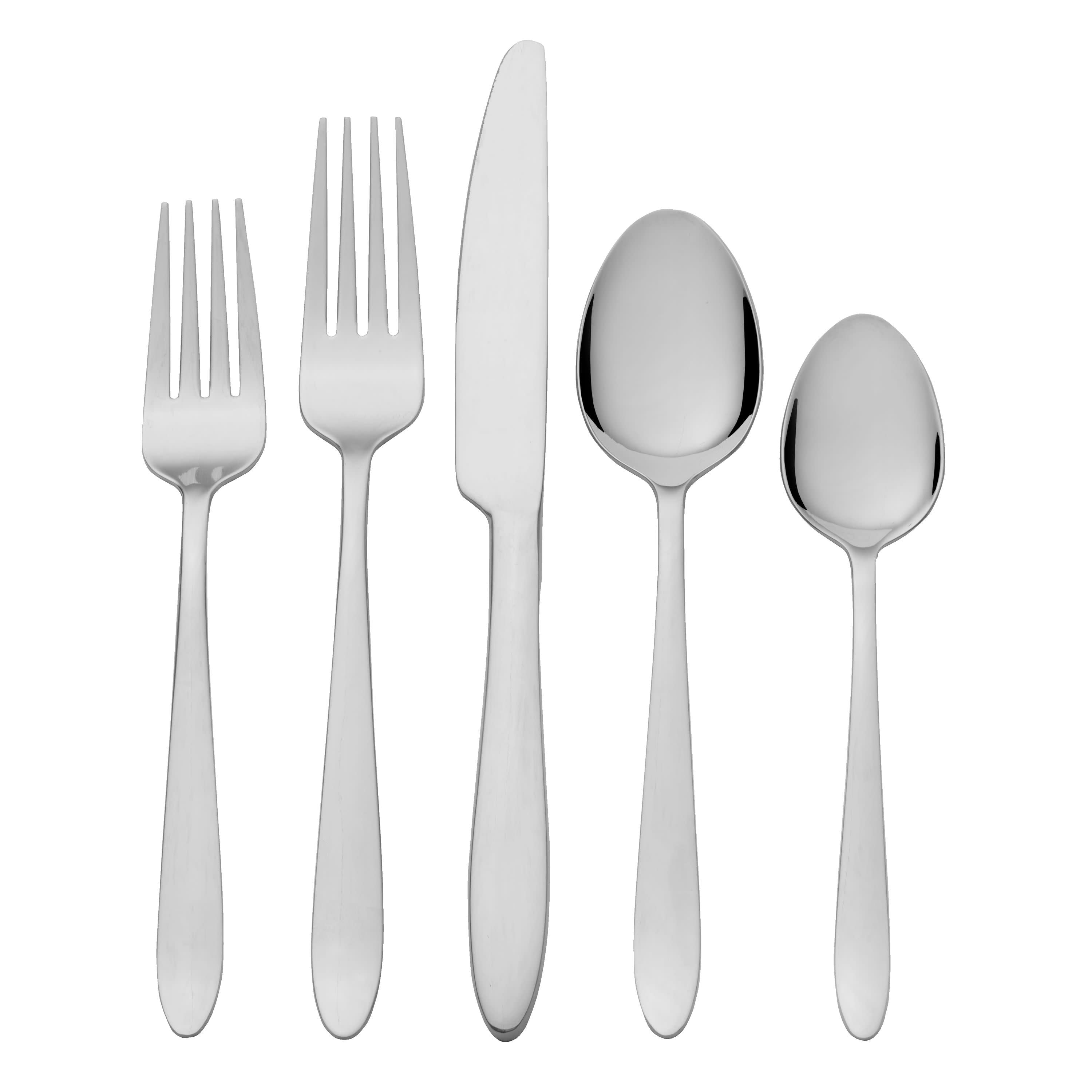 Member's Mark Stainless Steel 20 Piece Flatware Set (Assorted Colors) -  Sam's Club