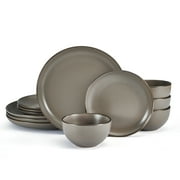 Pfaltzgraff Hadlee 12-piece Dinnerware set Stoneware in Gray