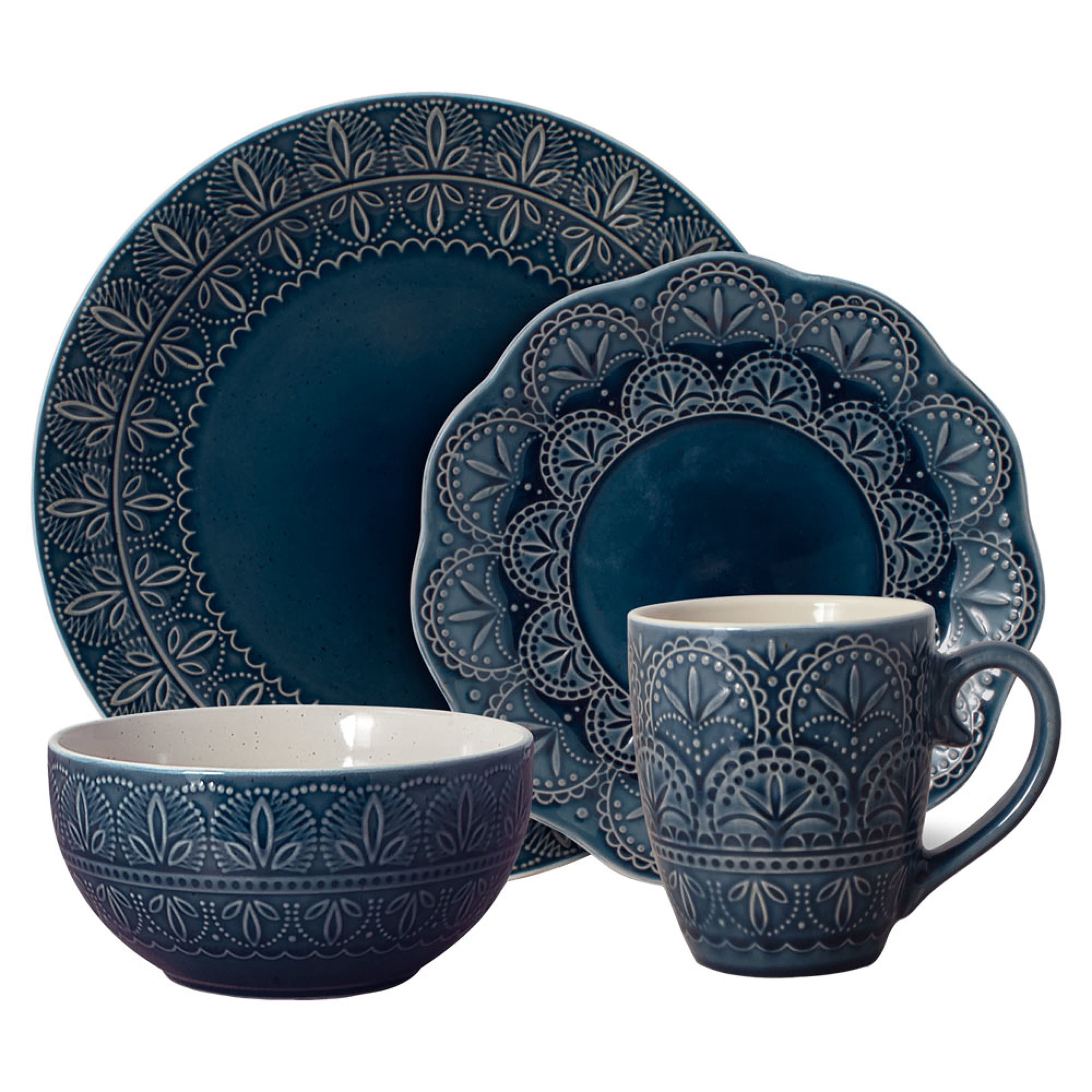 Pfaltzgraff top blue dishes