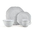 thumbnail interactive-video image 1 of Pfaltzgraff® Isabella Gray 16-Piece Dinnerware Set, 1 of 11