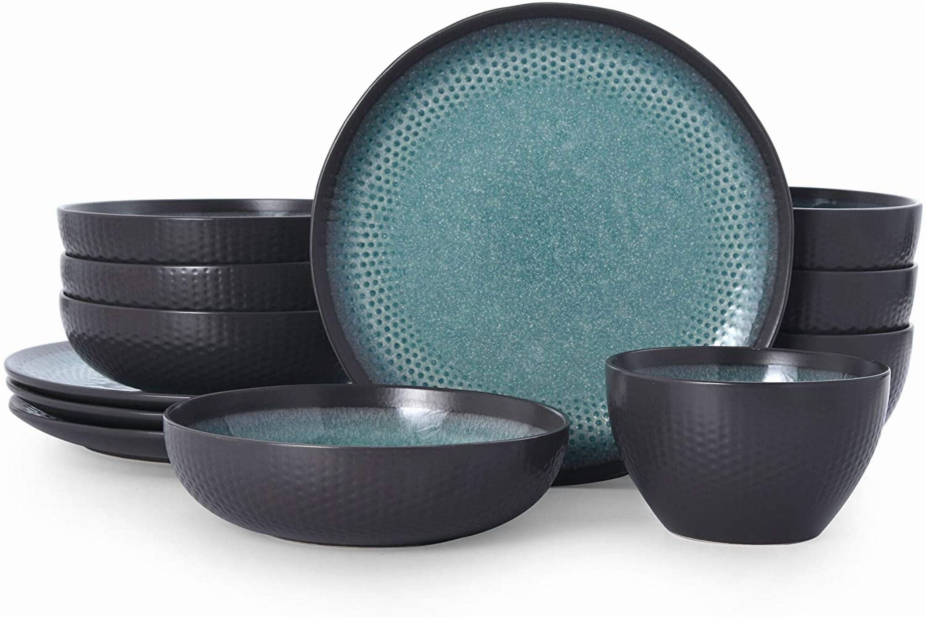 Free Shipping! Pfaltzgraff® Maddox Teal Stoneware 12-Piece
