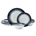 thumbnail image 1 of Pfaltzgraff Preston 12 Piece Dinnerware Set, Gray, 1 of 11