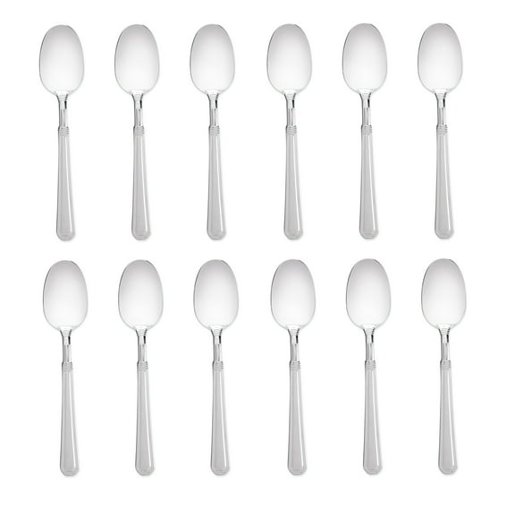 Pfaltzgraff Providence (Glossy) 18/10 Stainless Steel Teaspoon (Set of Twelve)
