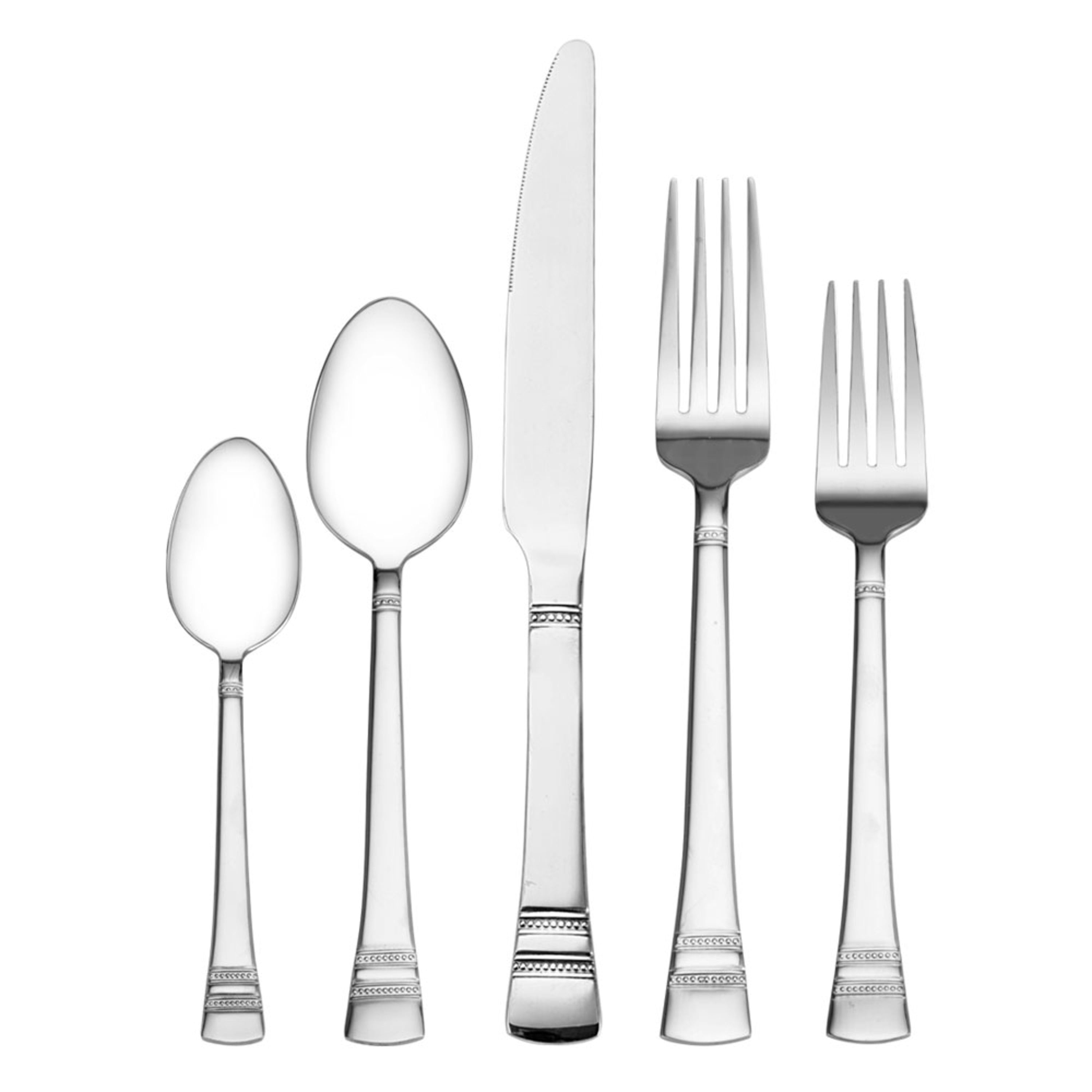 Pfaltzgraff Sapphire Bay 53-piece 18.0 Stainless Steel Flatware