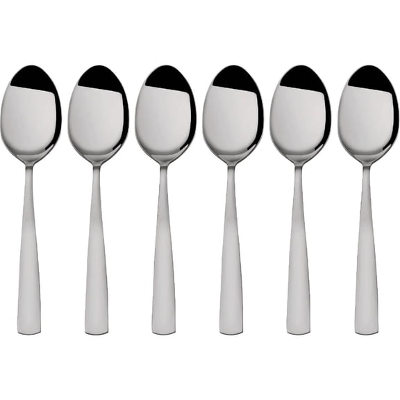 Pfaltzgraff Silver Stainless Steel Danford Dinner Spoon Set 6 pc