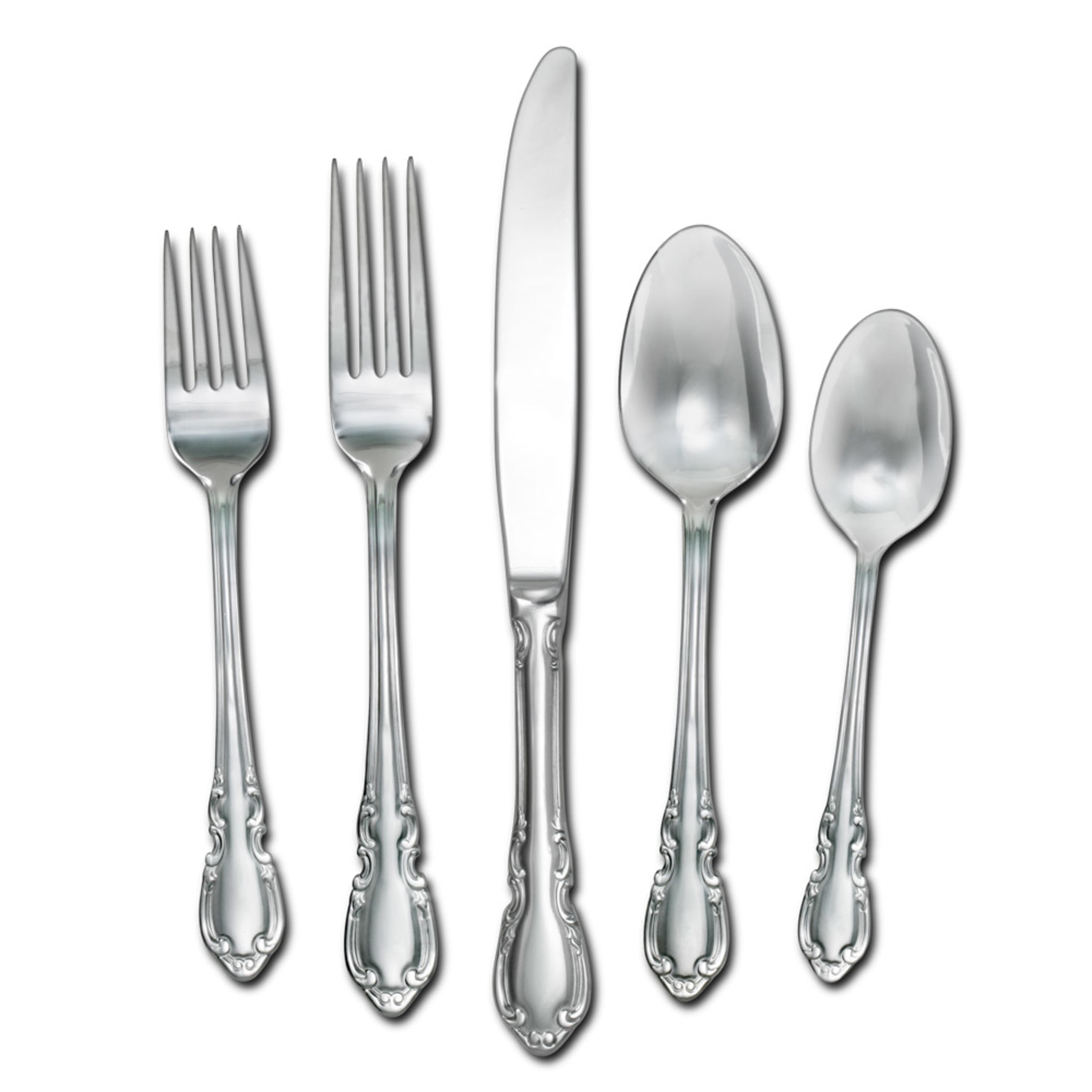 Pfaltzgraff Pfaltzgraff Vienna 20-Piece Stainless Steel Flatware Set, Service for 4