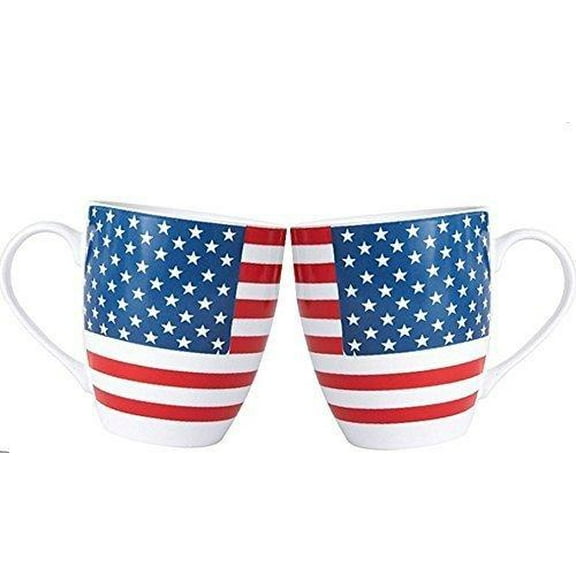 Pfaltzgraff "Who Needs a Superhero Grandma/Grandpa" Everyday Mug (Set of 2) 18 oz Assorted